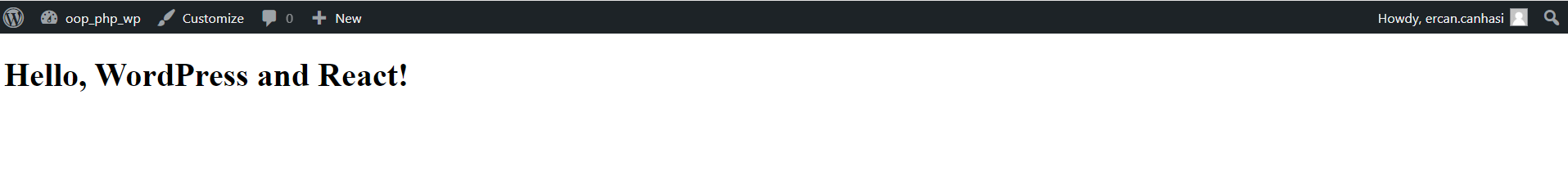 How to build a WordPress theme with React