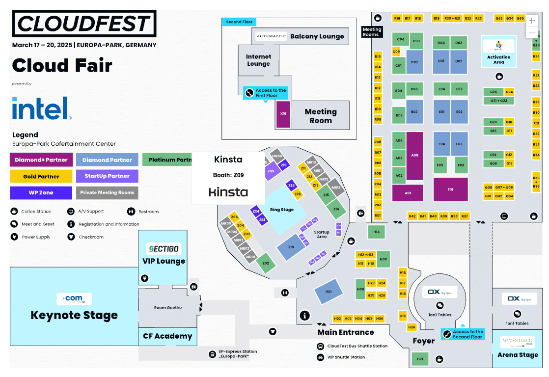 Meet Kinsta at CloudFest 2025