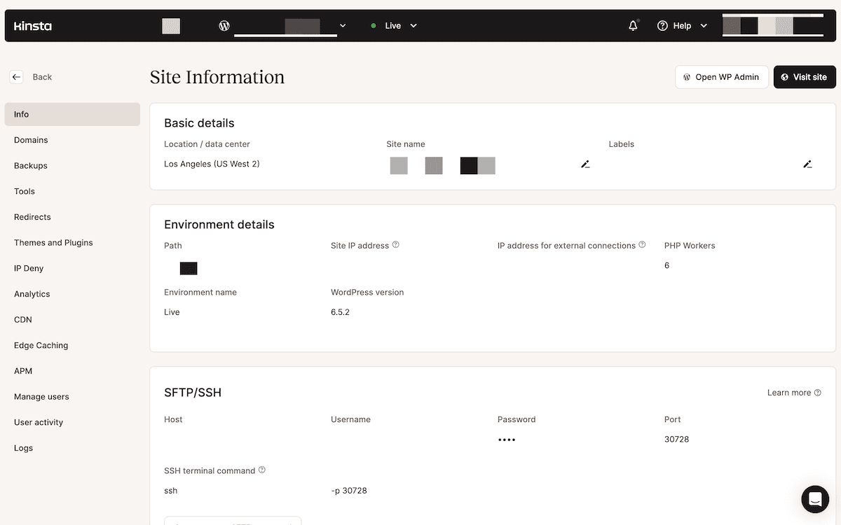 Restricting IPs and monitoring activity using the Kinsta API